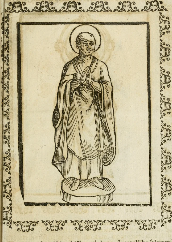 An illustration from Le imagini de gli dei de gli antichi : nelle quali sono descritte la religione de gli antichi li idoli, riti, & ceremonie loro, con l'aggiunta di molte principali imagini che nell'altre mancauano, et con l'espositione in epilogo di ciasceduna & suo significato, 1624, leaf 526