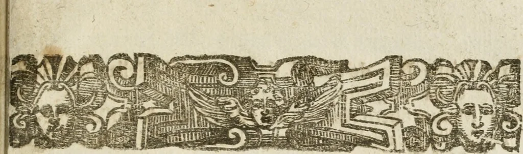 An illustration from Le imagini de gli dei de gli antichi : nelle quali sono descritte la religione de gli antichi li idoli, riti, & ceremonie loro, con l'aggiunta di molte principali imagini che nell'altre mancauano, et con l'espositione in epilogo di ciasceduna & suo significato, 1624, leaf 536