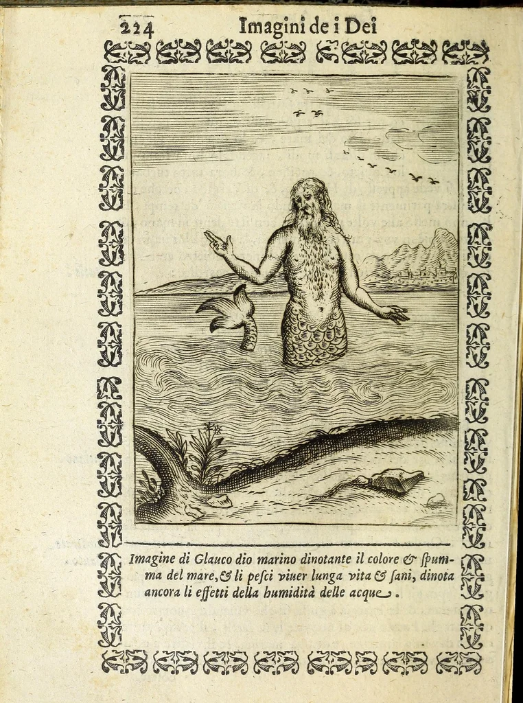 An illustration from Le imagini de gli dei de gli antichi, 1608, leaf 270