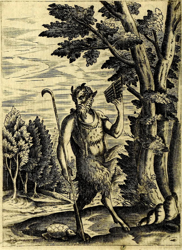 An illustration from Le imagini de gli dei de gli antichi, 1609, leaf 131