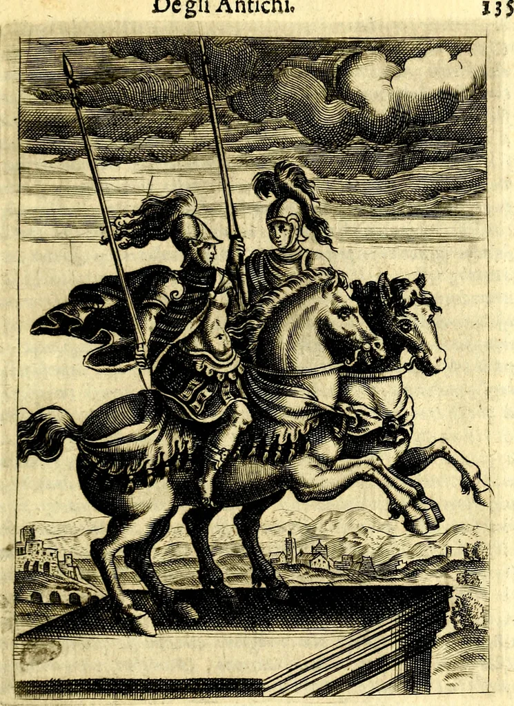 An illustration from Le imagini de gli dei de gli antichi, 1609, leaf 172