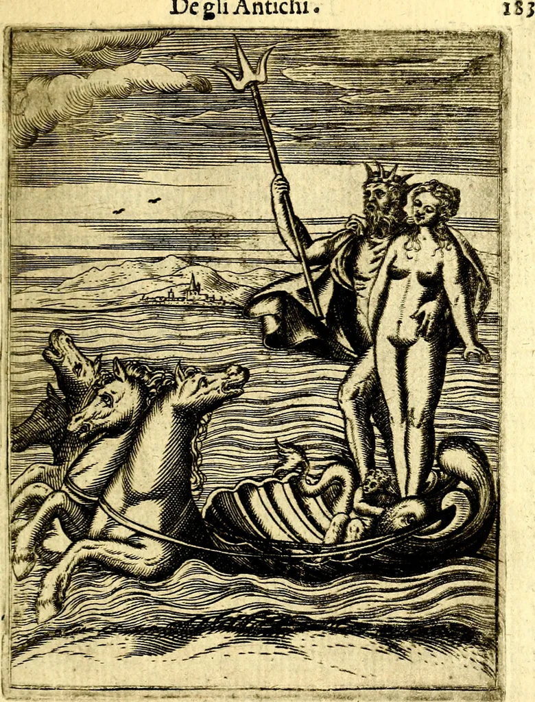 An illustration from Le imagini de gli dei de gli antichi, 1609, leaf 220