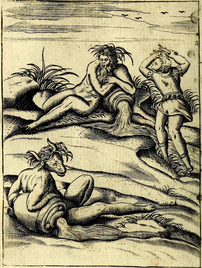 An illustration from Le imagini de gli dei de gli antichi, 1609, leaf 231