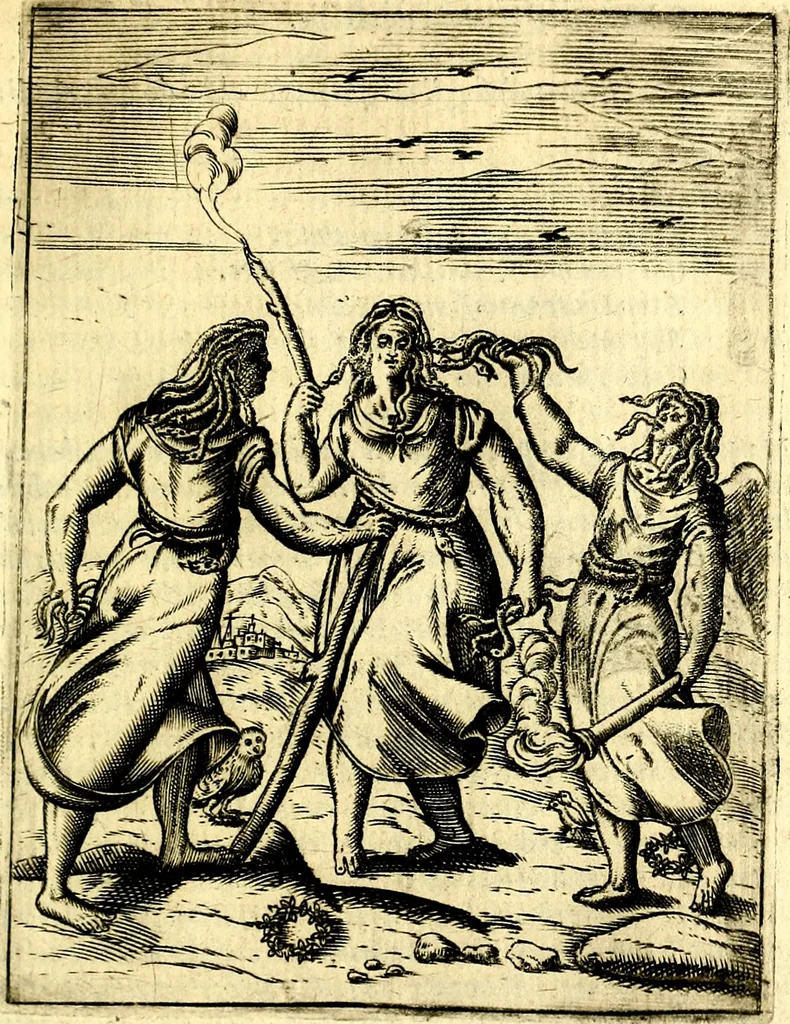 An illustration from Le imagini de gli dei de gli antichi, 1609, leaf 248