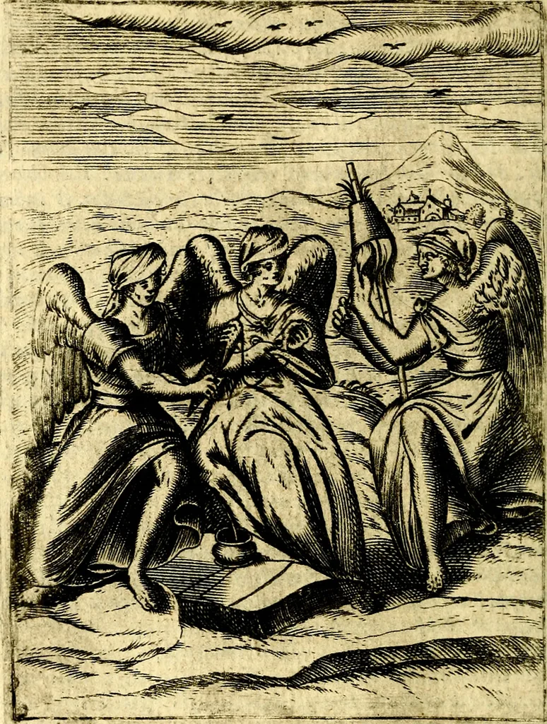 An illustration from Le imagini de gli dei de gli antichi, 1609, leaf 257