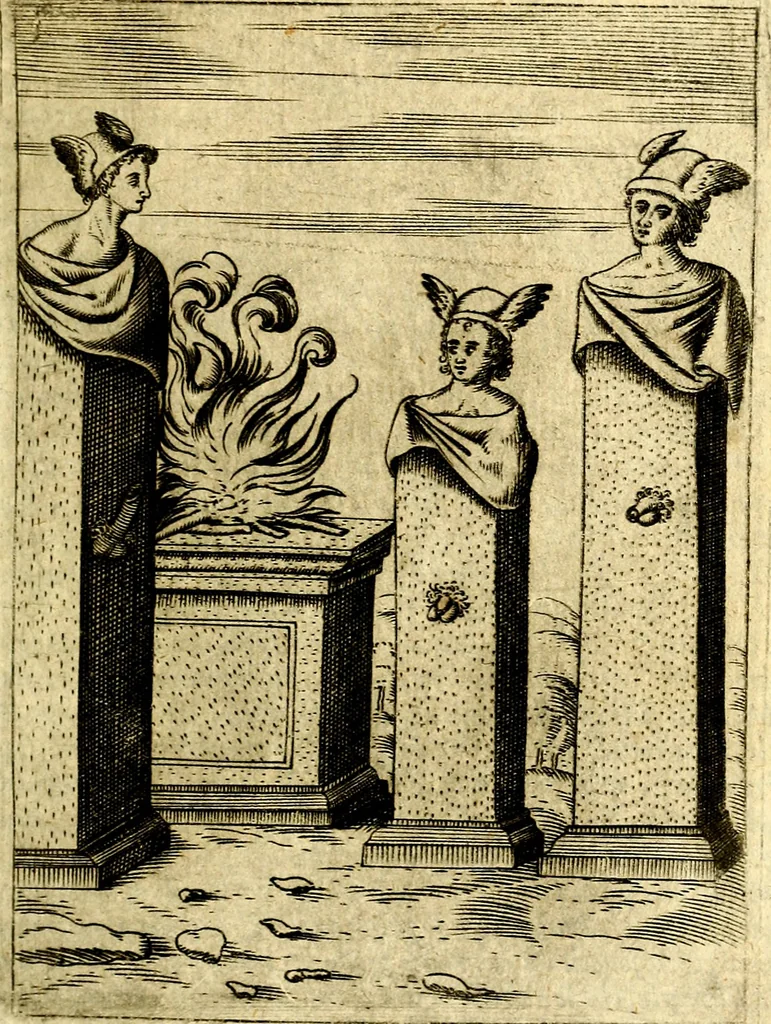 An illustration from Le imagini de gli dei de gli antichi, 1609, leaf 278