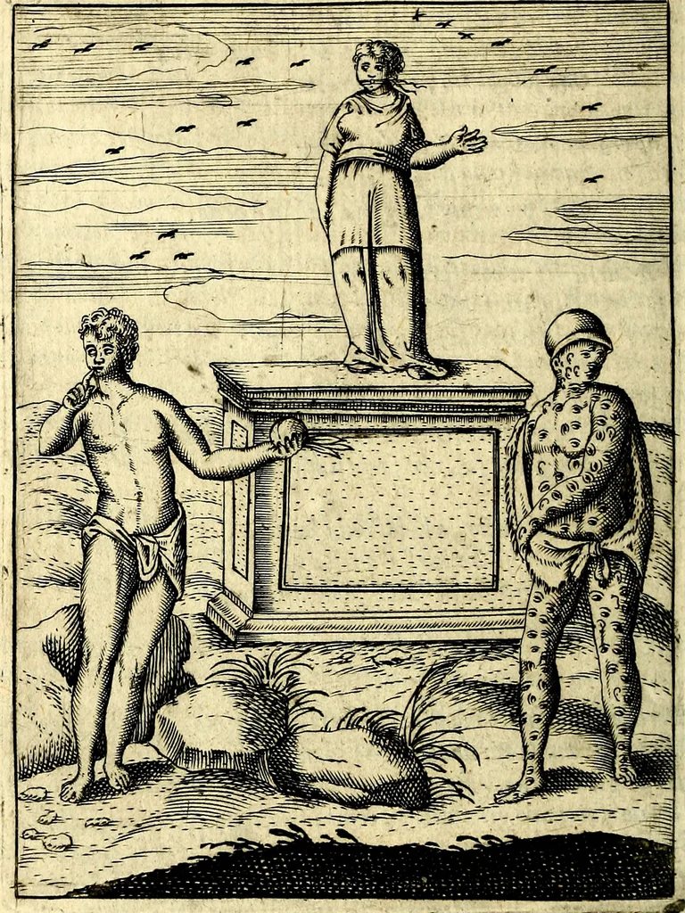 An illustration from Le imagini de gli dei de gli antichi, 1609, leaf 313