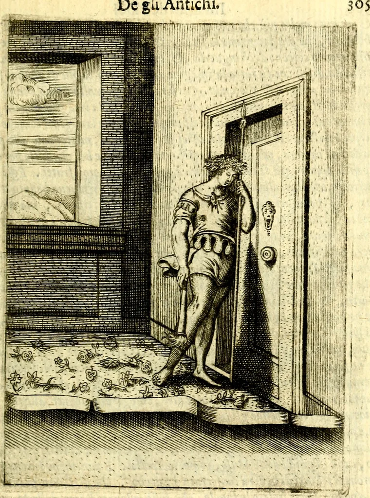 An illustration from Le imagini de gli dei de gli antichi, 1609, leaf 342