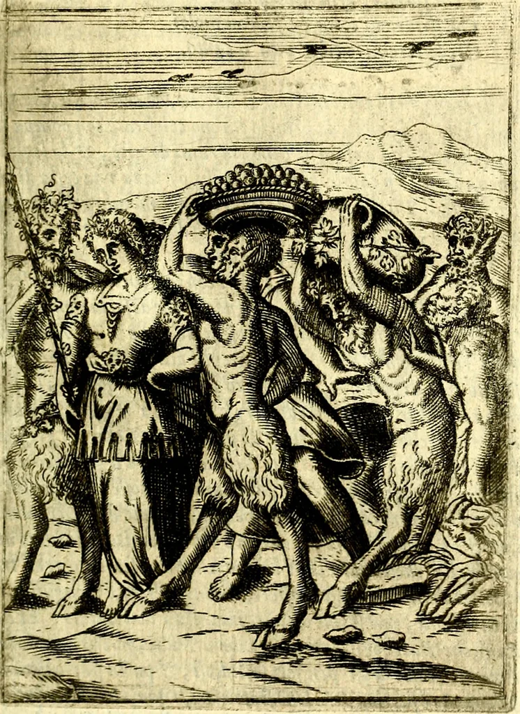 An illustration from Le imagini de gli dei de gli antichi, 1609, leaf 348