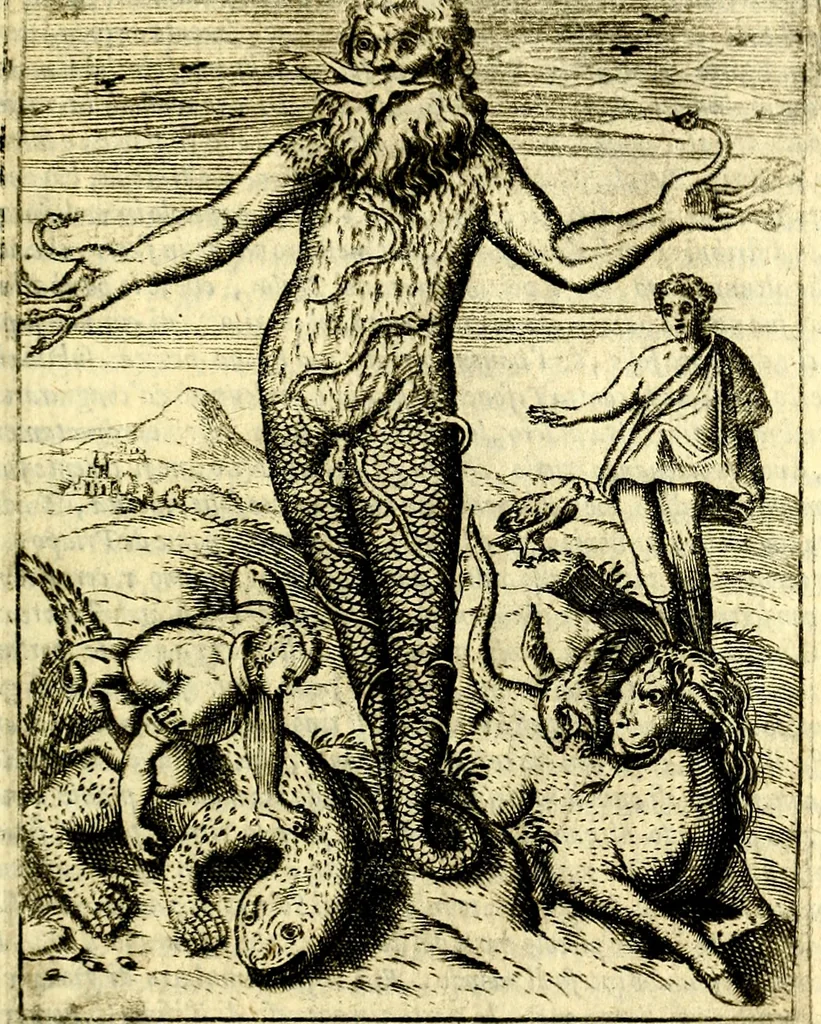 An illustration from Le imagini de gli dei de gli antichi, 1609, leaf 358