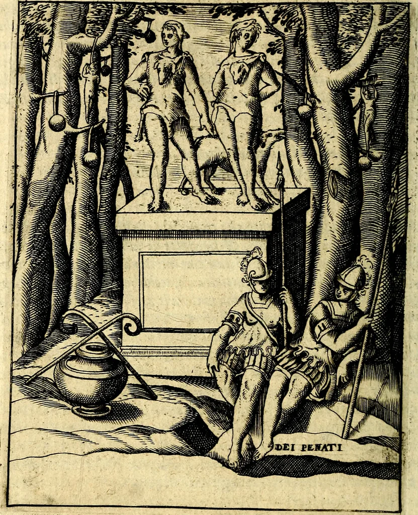 An illustration from Le imagini de gli dei de gli antichi, 1609, leaf 367