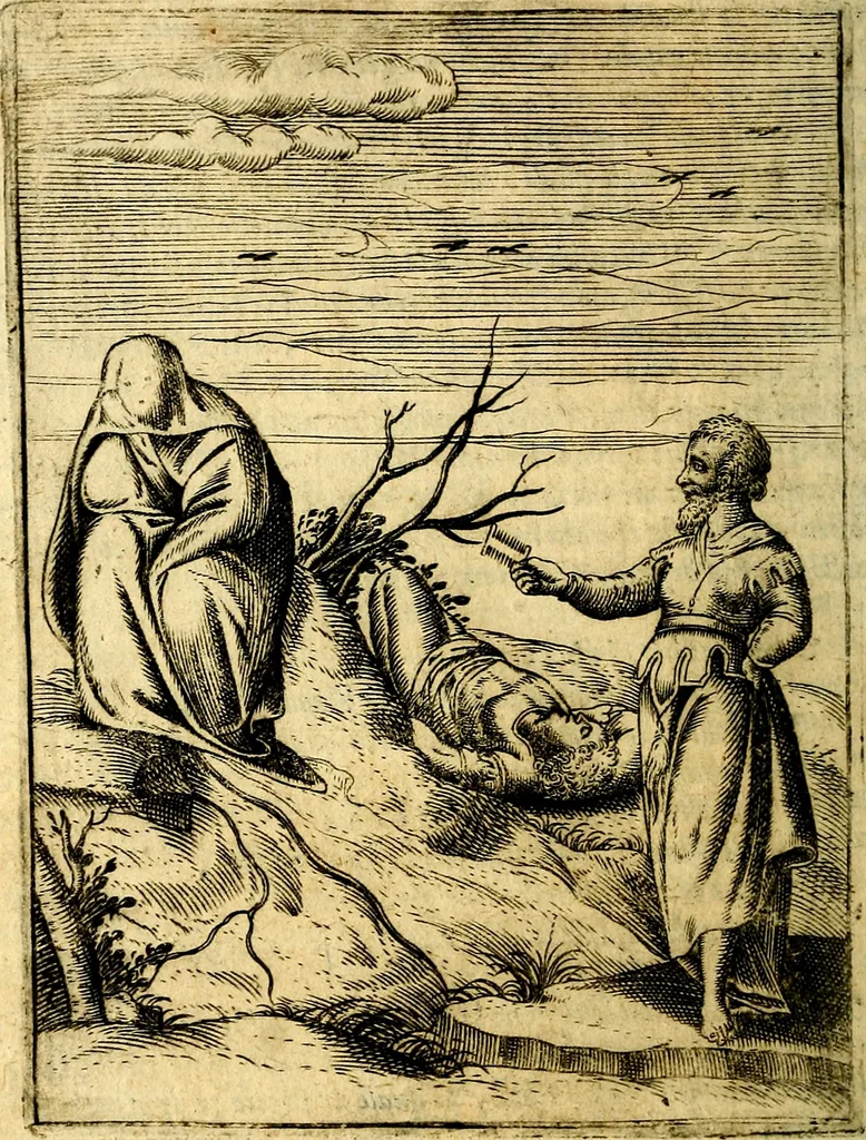 An illustration from Le imagini de gli dei de gli antichi, 1609, leaf 439