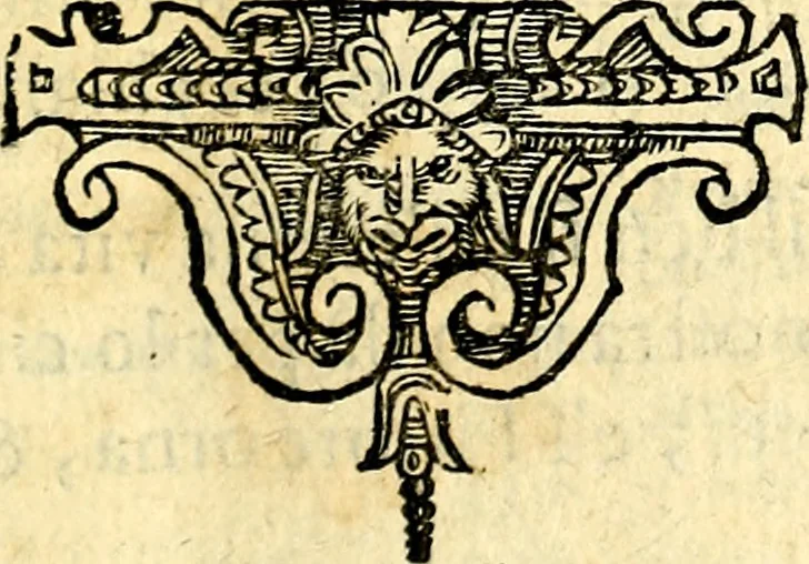 An illustration from Le imagini dei degli antichi, 1608, leaf 10