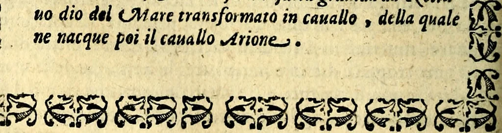 An illustration from Le imagini dei degli antichi, 1608, leaf 259