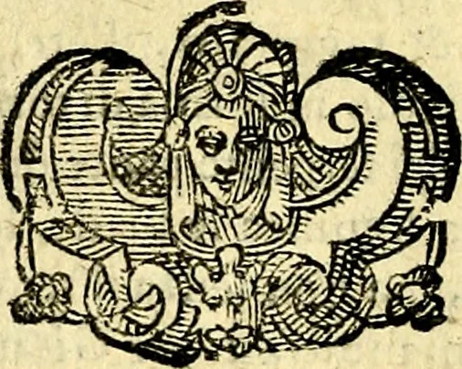 An illustration from Le imagini dei degli antichi, 1608, leaf 267