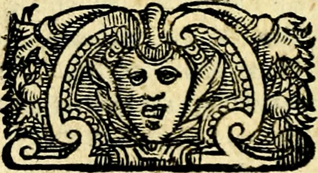 An illustration from Le imagini dei degli antichi, 1608, leaf 465