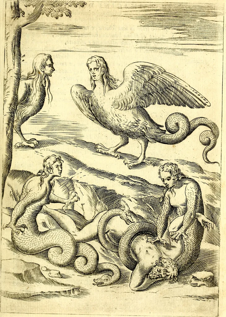 An illustration from Le imagini de i dei de gli antichi : nelle qvali si contengono gl' idoli, i riti, le cerimonie, & altre cose appartenenti alla religione de gli antichi, 1592, leaf 284