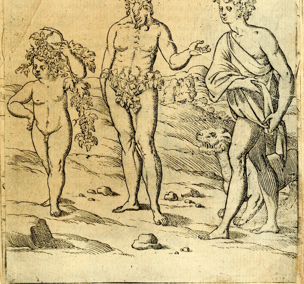 An illustration from Le imagini de i dei de gli antichi : nelle qvali si contengono gl' idoli, i riti, le cerimonie, & altre cose appartenenti alla religione de gli antichi, 1592, leaf 380