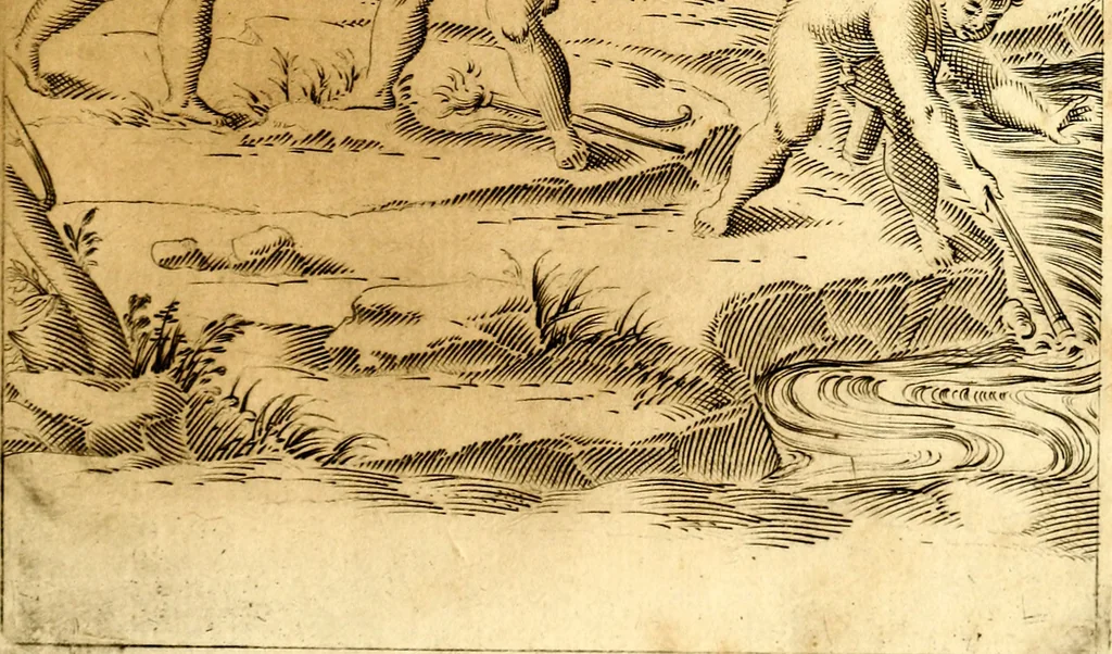 An illustration from Le imagini de i dei de gli antichi : nelle qvali si contengono gl' idoli, i riti, le cerimonie, & altre cose appartenenti alla religione de gli antichi, 1592, leaf 456