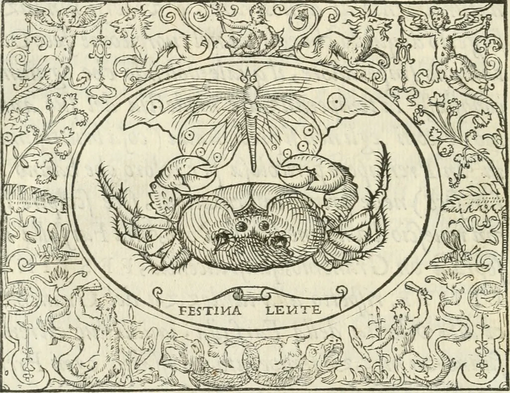 An illustration from Le imprese heroiche et morali, 1559, leaf 11