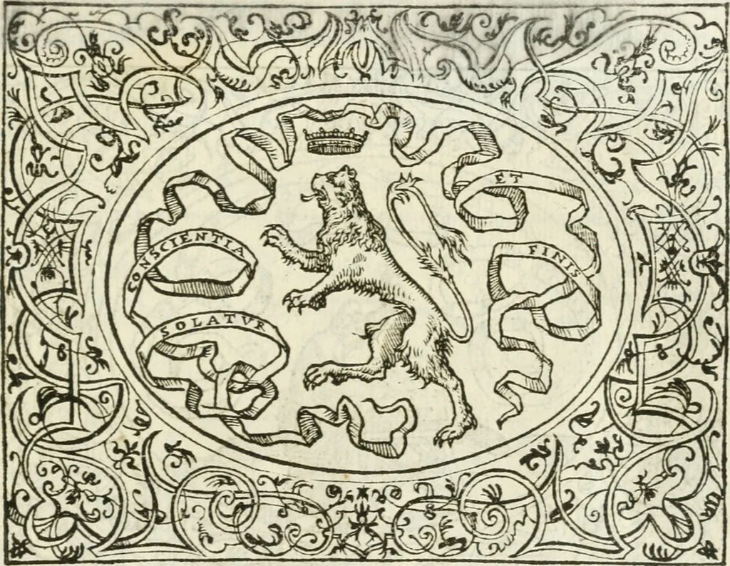 An illustration from Le imprese heroiche et morali, 1559, leaf 22