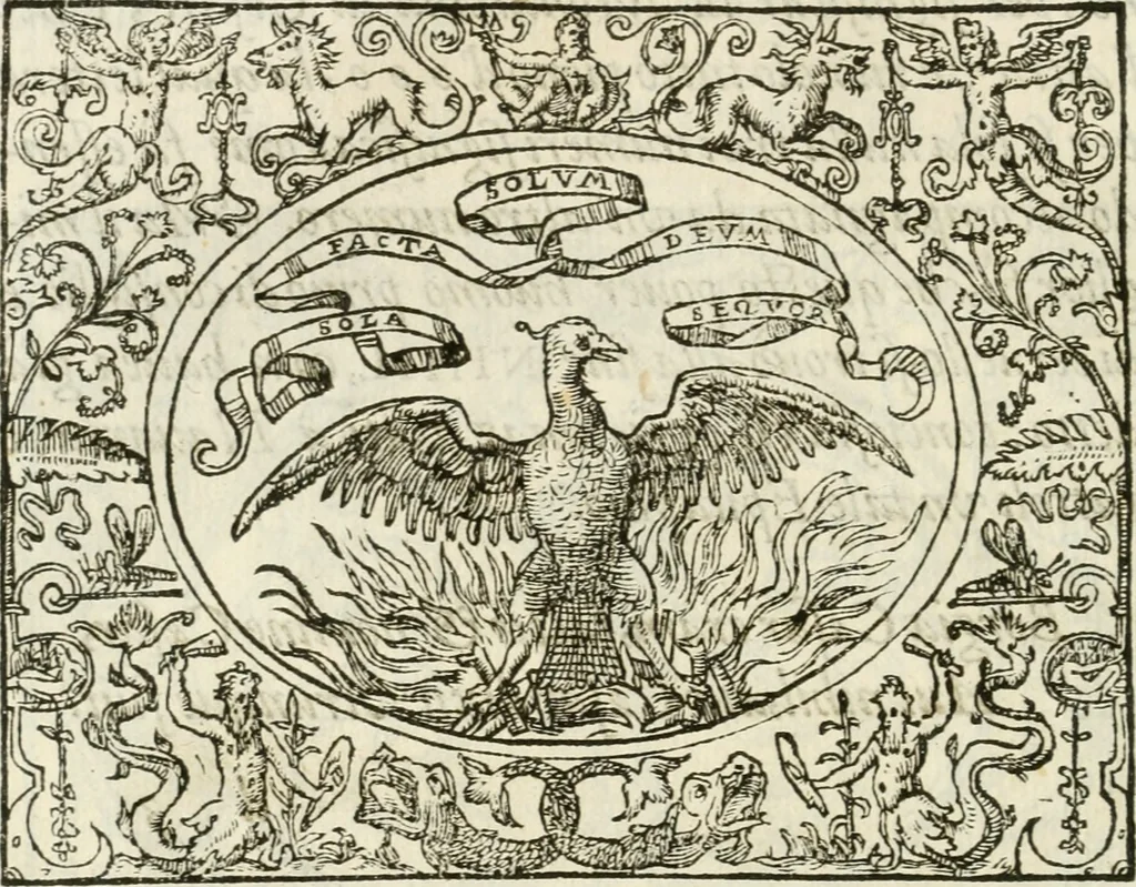An illustration from Le imprese heroiche et morali, 1559, leaf 33