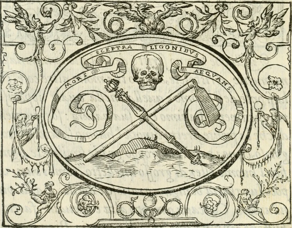 An illustration from Le imprese heroiche et morali, 1559, leaf 43