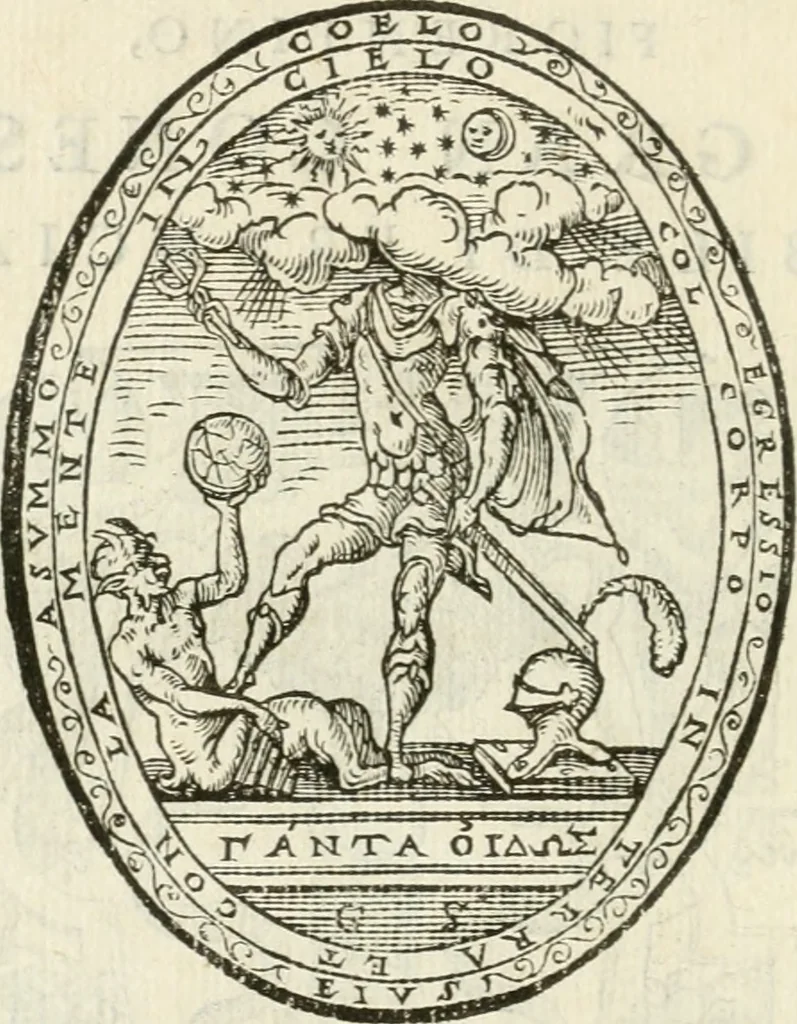 An illustration from Le imprese heroiche et morali, 1559, leaf 5