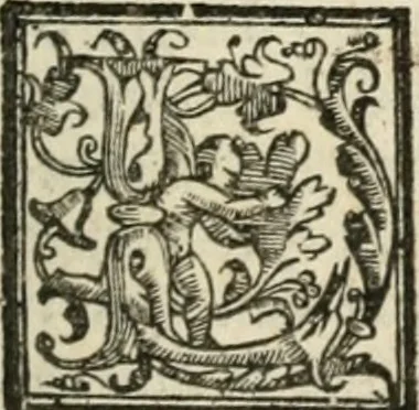 An illustration from Le imprese illustri : con espositioni et discorsi del Sor Ieronimo Ruscelli : al serenissimo et sempre felicissimo re Catolico Filippo D'Austaria : con la giunta di altre imprese tutto riordinato et corretto da Fran.co Patritio, 1572, leaf 386