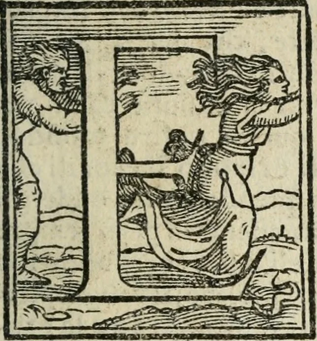 An illustration from Le imprese illustri : con espositioni et discorsi del Sor Ieronimo Ruscelli : al serenissimo et sempre felicissimo re Catolico Filippo D'Austaria : con la giunta di altre imprese tutto riordinato et corretto da Fran.co Patritio, 1572, leaf 42