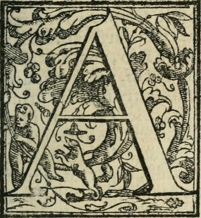 An illustration from Le imprese illustri : con espositioni et discorsi del Sor Ieronimo Ruscelli : al serenissimo et sempre felicissimo re Catolico Filippo D'Austaria : con la giunta di altre imprese tutto riordinato et corretto da Fran.co Patritio, 1572, leaf 46