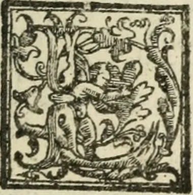 An illustration from Le imprese illustri : con espositioni et discorsi del Sor Ieronimo Ruscelli : al serenissimo et sempre felicissimo re Catolico Filippo D'Austaria : con la giunta di altre imprese tutto riordinato et corretto da Fran.co Patritio, 1572, leaf 562