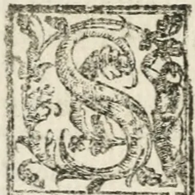 An illustration from Le imprese illustri : con espositioni et discorsi del Sor Ieronimo Ruscelli : al serenissimo et sempre felicissimo re Catolico Filippo D'Austaria : con la giunta di altre imprese tutto riordinato et corretto da Fran.co Patritio, 1572, leaf 595