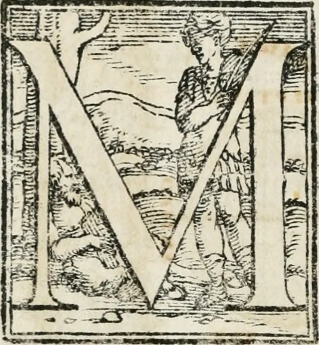An illustration from Le imprese illustri : con espositioni et discorsi del Sor Ieronimo Ruscelli : al serenissimo et sempre felicissimo re Catolico Filippo D'Austaria : con la giunta di altre imprese tutto riordinato et corretto da Fran.co Patritio, 1572, leaf 79