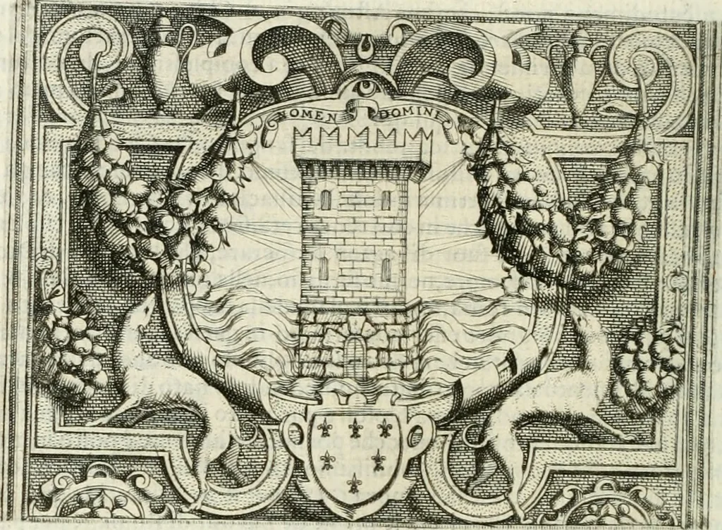 An illustration from Le imprese illustri, 1566, leaf 107