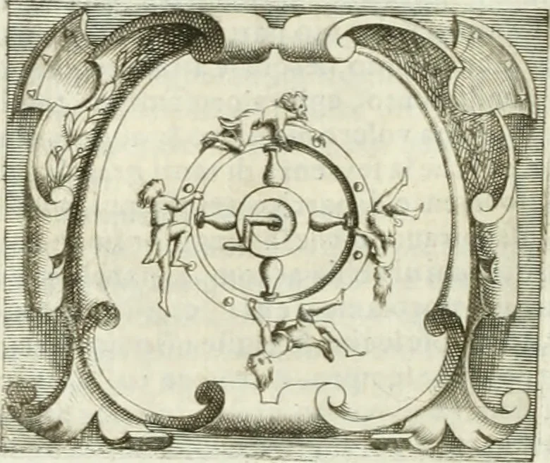 An illustration from Le imprese illustri, 1566, leaf 121