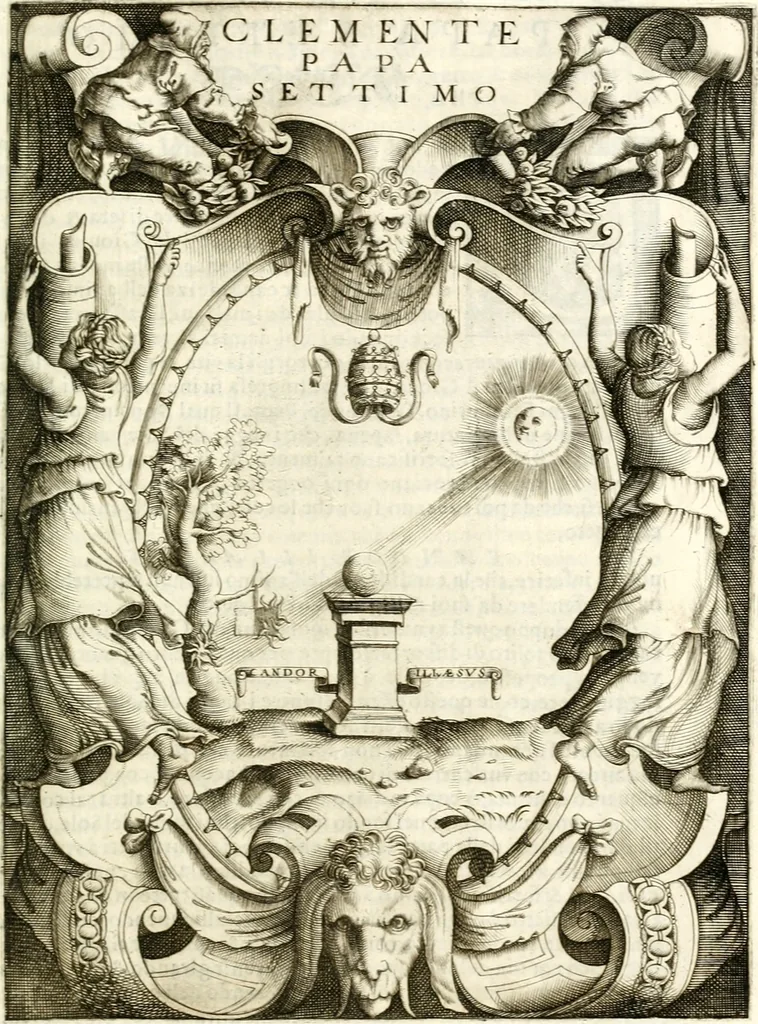 An illustration from Le imprese illustri, 1566, leaf 182