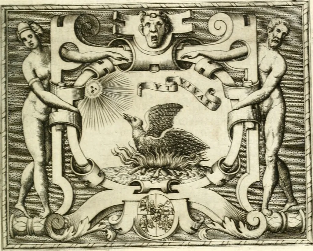 An illustration from Le imprese illustri, 1566, leaf 194