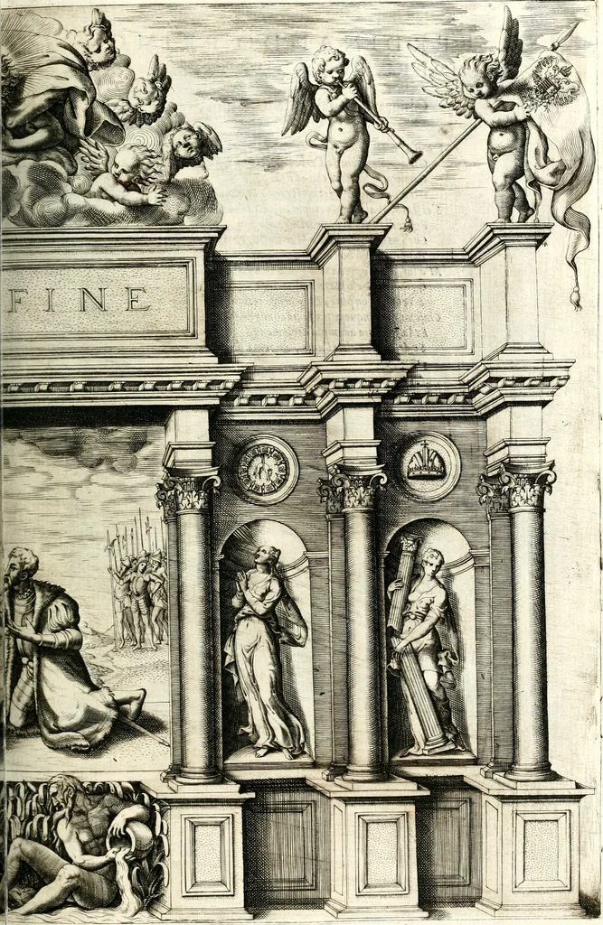 An illustration from Le imprese illustri, 1566, leaf 236