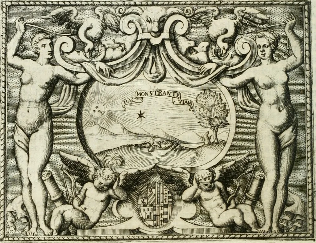 An illustration from Le imprese illustri, 1566, leaf 249