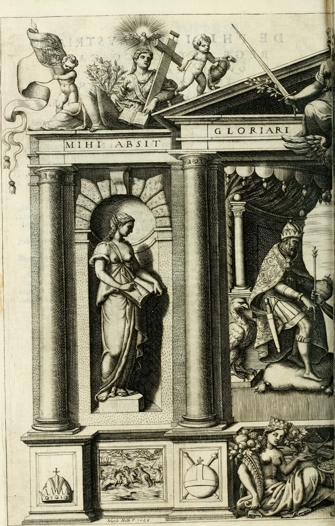An illustration from Le imprese illustri, 1566, leaf 267