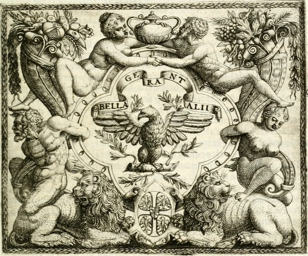 An illustration from Le imprese illustri, 1566, leaf 270