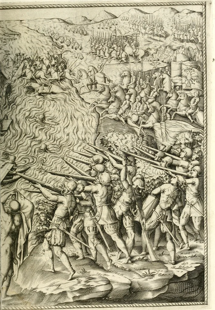 An illustration from Le imprese illustri, 1566, leaf 282