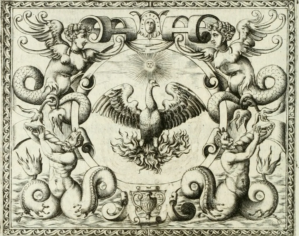 An illustration from Le imprese illustri, 1566, leaf 297