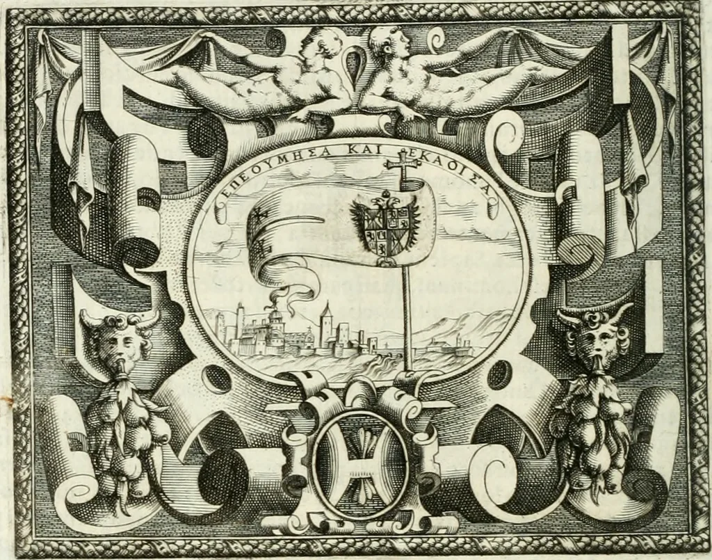 An illustration from Le imprese illustri, 1566, leaf 315