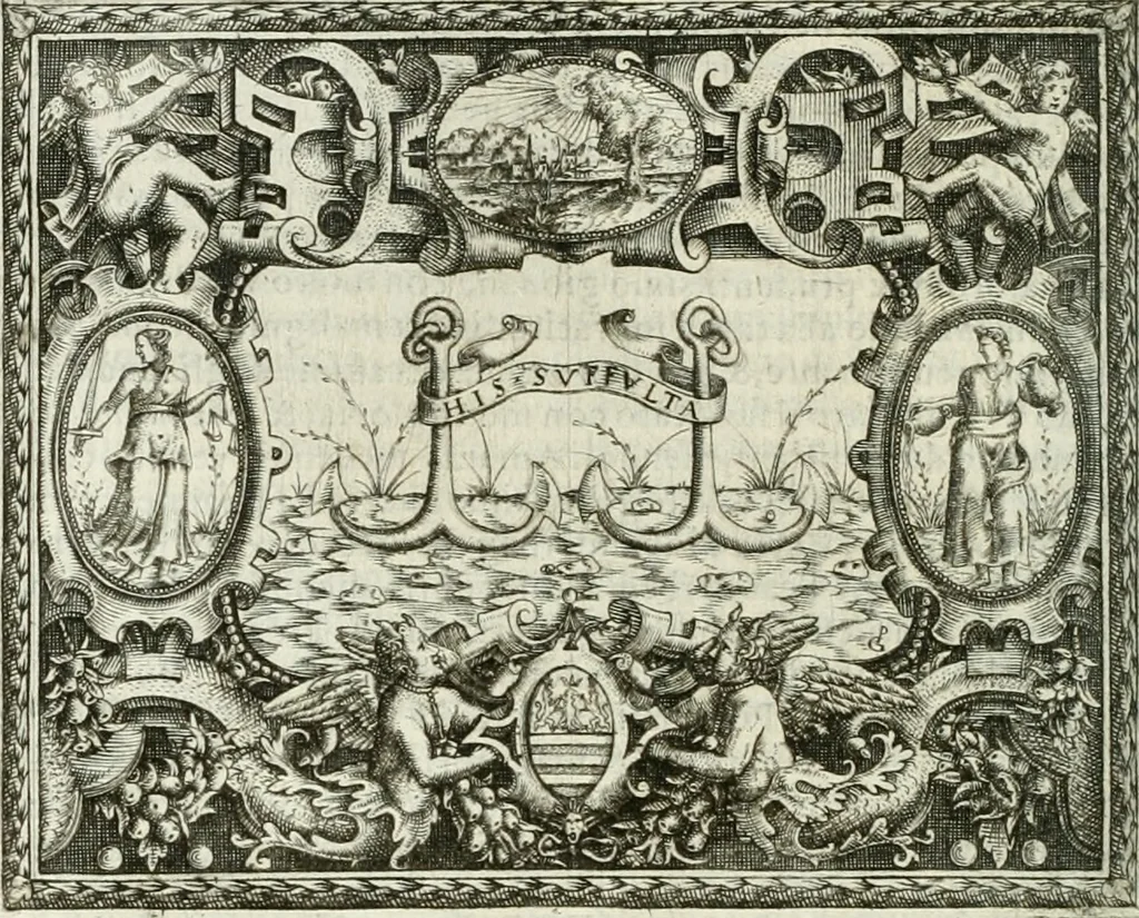 An illustration from Le imprese illustri, 1566, leaf 329