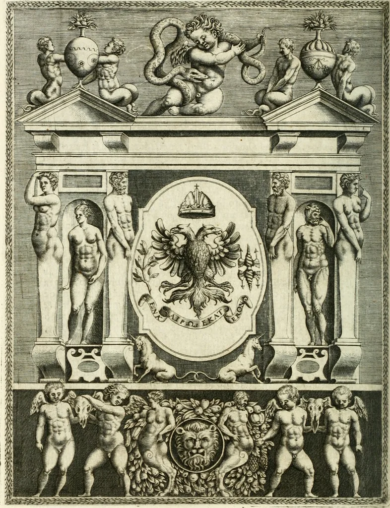 An illustration from Le imprese illustri, 1566, leaf 369