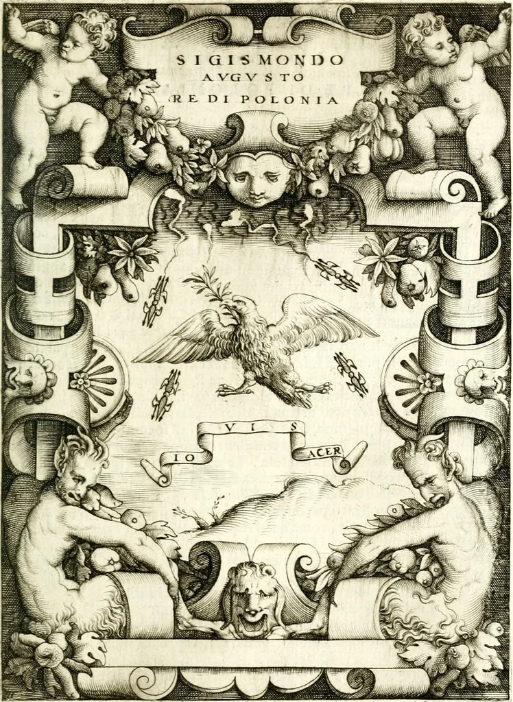 An illustration from Le imprese illustri, 1566, leaf 412