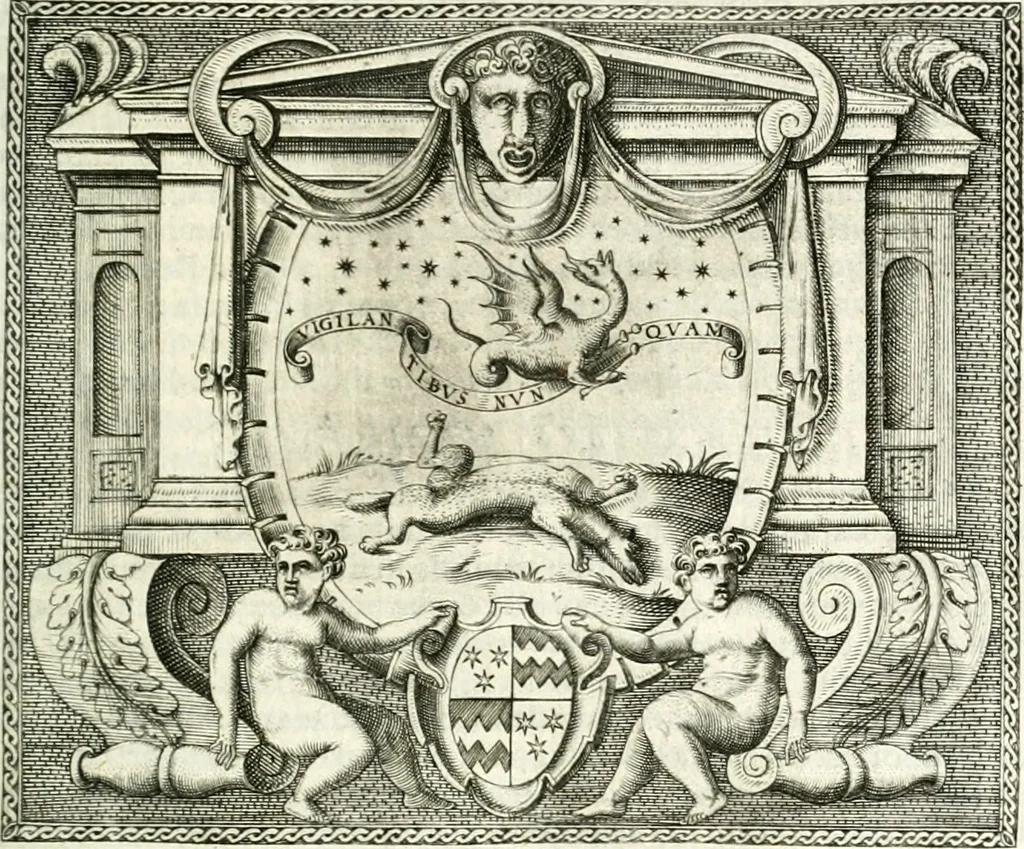 An illustration from Le imprese illustri, 1566, leaf 472