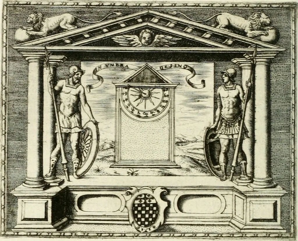 An illustration from Le imprese illustri, 1566, leaf 481